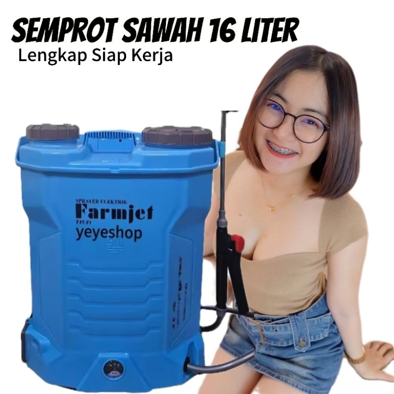 Sprayer Elektrik 16 Liter Semprot Pertanian Semprotan Tanaman