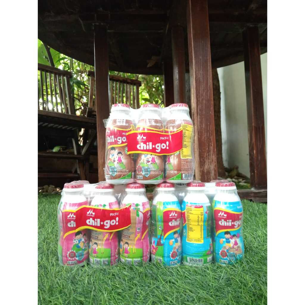 

Chil Go Liquid Vanila Coklat Stroberi 130 ml x 6 Botol Morinaga chil-go Susu Cair Steril SATUAN ChilGO Chil Go Cair Chil Go Liquid Milk 130 ML Chilgo Milk Stroberi Chilgo Milk Coklat Chilgo Milk Vanila Morinaga Chil-Go BOTOL Susu Cair Morinanga Susu UHT