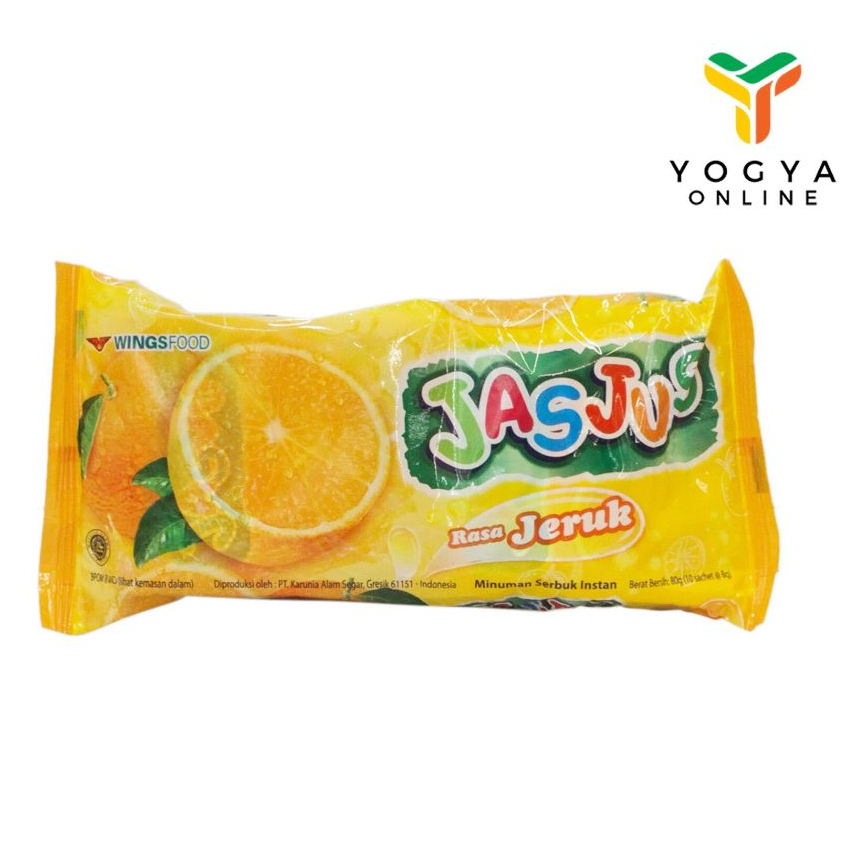 

Minuman Jas Jus Jeruk Isi 10 Saset