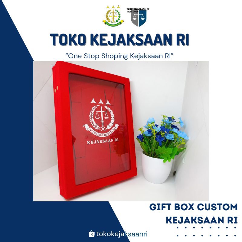

Gift Box Costume Logo Nama Kotak Atribut Tempat Aksesoris