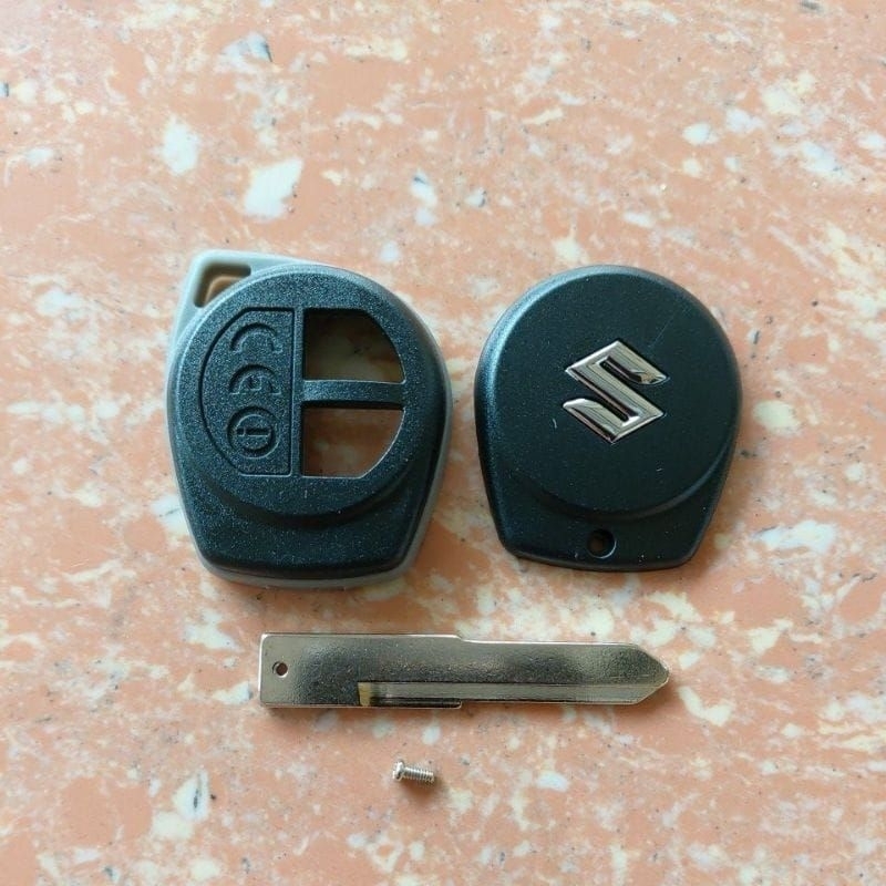 sarung cover karet silikon + casing kunci remot mobil suzuki ertiga / s presso model ori orisinil