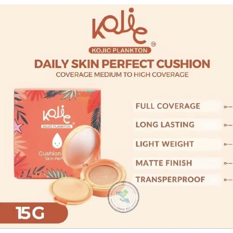 Kojic plankton daily skin perfect cushion