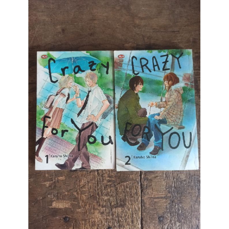 Komik Crazy For You - Karuho Shina. (sepaket)