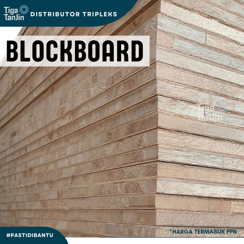 Blockboard TOS Triplek Furniture Blockboard Murah Multiplek Blok Board
