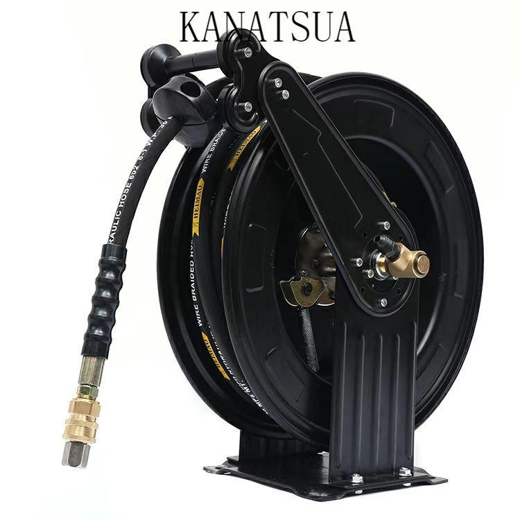 Gulungan pipa Pipa mentega Retraktor tabung teleskopik otomatis 10M