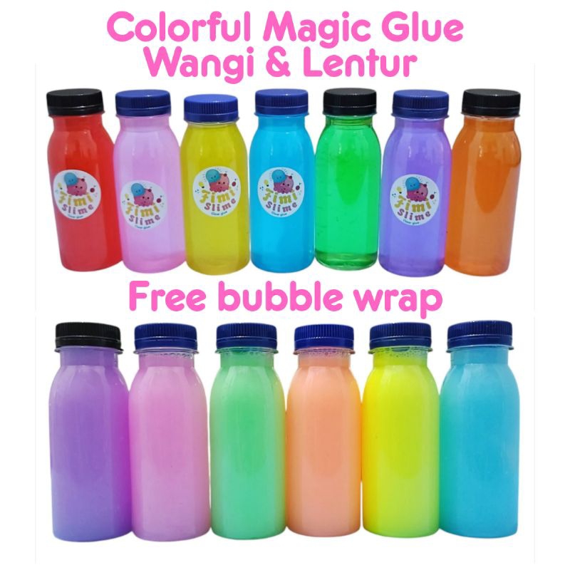 

Fimi Shop Magic Glue Slime wangi 100ml Lem Putih Clear Glue Formulasi Terbaik Slime Lentur Elastis