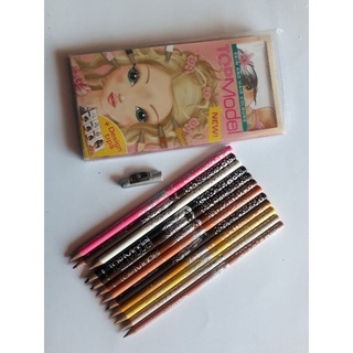

DEPESCHE Top Model Set TM 046304 Germany Pensil Warna Skin and Hair Colours