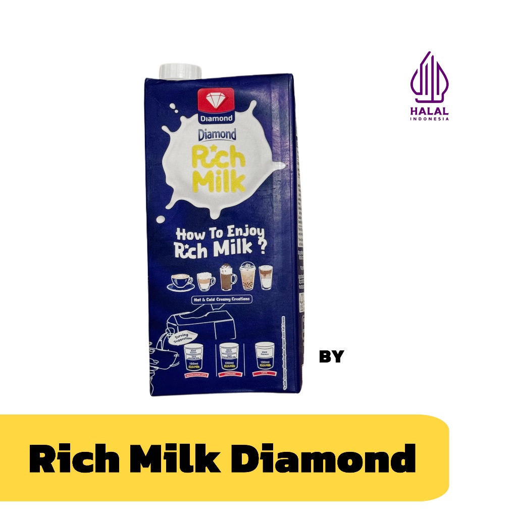 

Diamond Rich Milk Creamy UHT 1 Liter