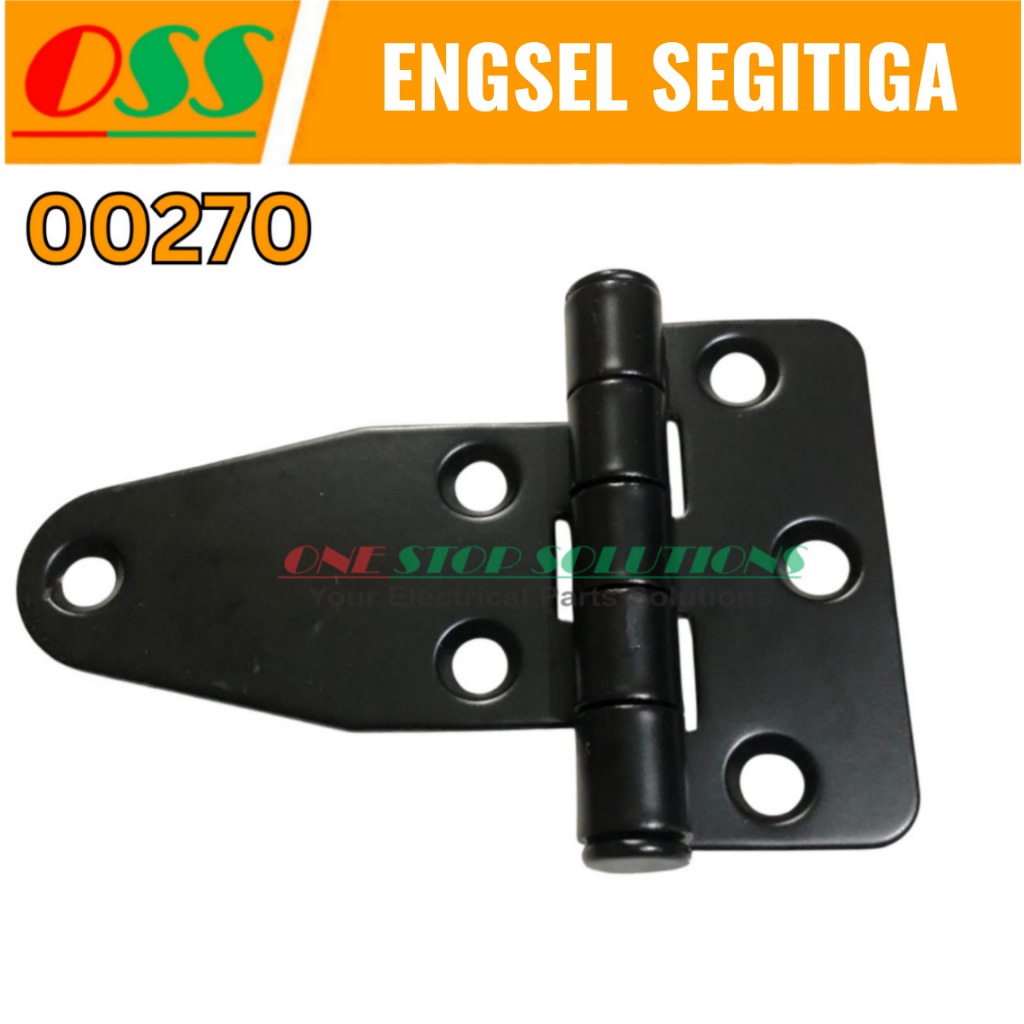 ENGSEL BESAR MODEL SEGITIGA HITAM BESI GENSET PANEL