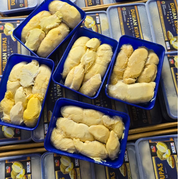 

Durian kupas premium / durpas medan premium blue navy box