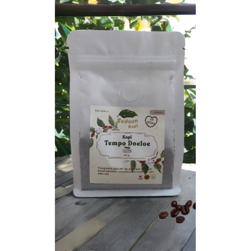 

SEDAUN KOPI Arabica Kopi Tempo Doloe 200 gr Kopi Tubruk Bubuk