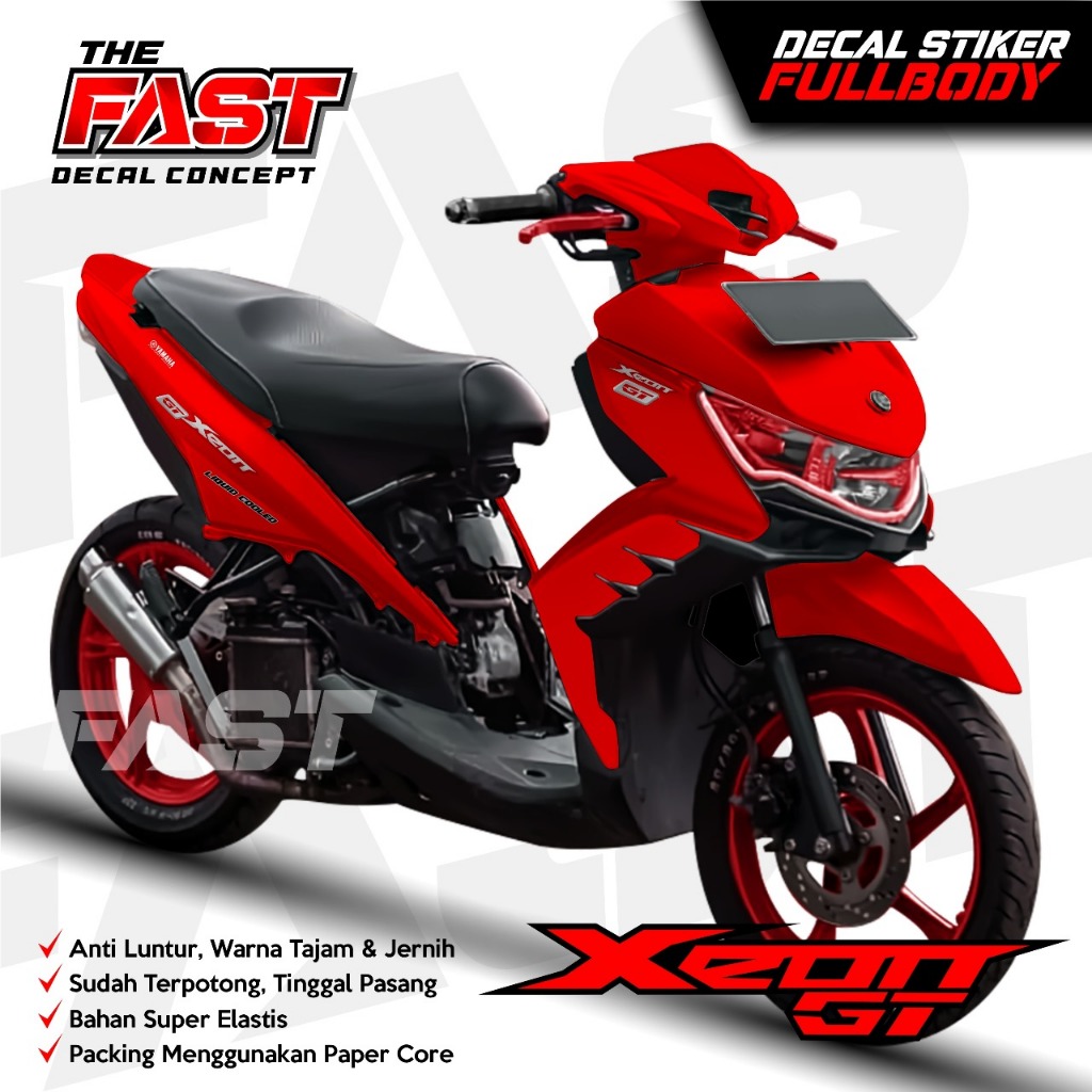TERBARU Decal Sticker Variasi Fullbody Xeon GT Bunglon Variasi - Dekal Stiker Xeon GT simple variasi