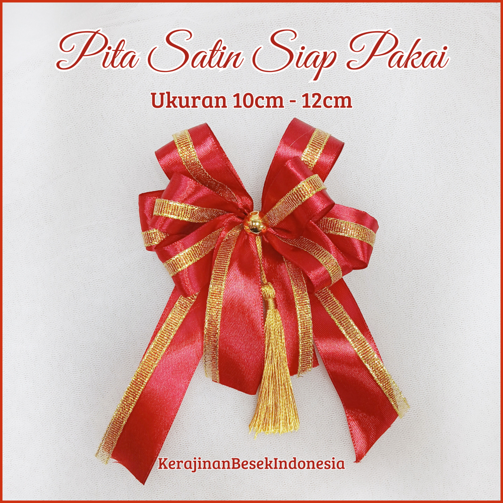 

GROSIR PITA LANGSUNG TEMPEL Pita hias murah Hiasan kado souvenir hampers ulang tahun parsel