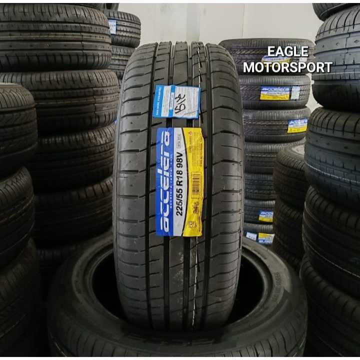 Ban Mobil Tubles Ukuran 225/55 R18 ACCELERA IOTA ST68 - Ban Ring 18 Murah 225 55 R18