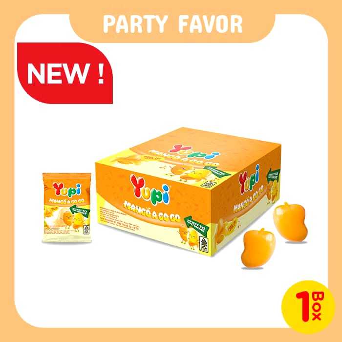 

Yupi Mango A Go Go | Isi 24 Pcs
