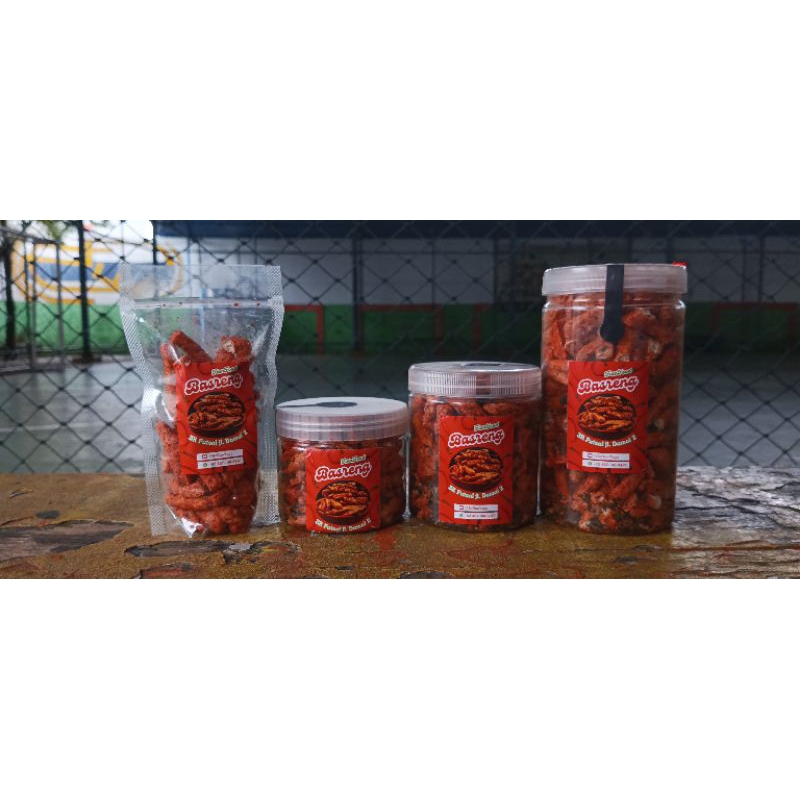 

Basreng pedas Daun jeruk Fianfood toples