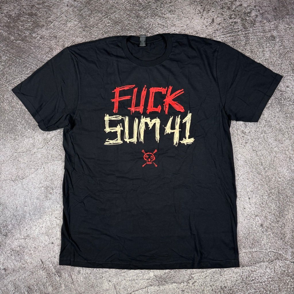 Kaos banf official SUM 41 - Tour '24 Fvck Sum 41 Original t-shirt