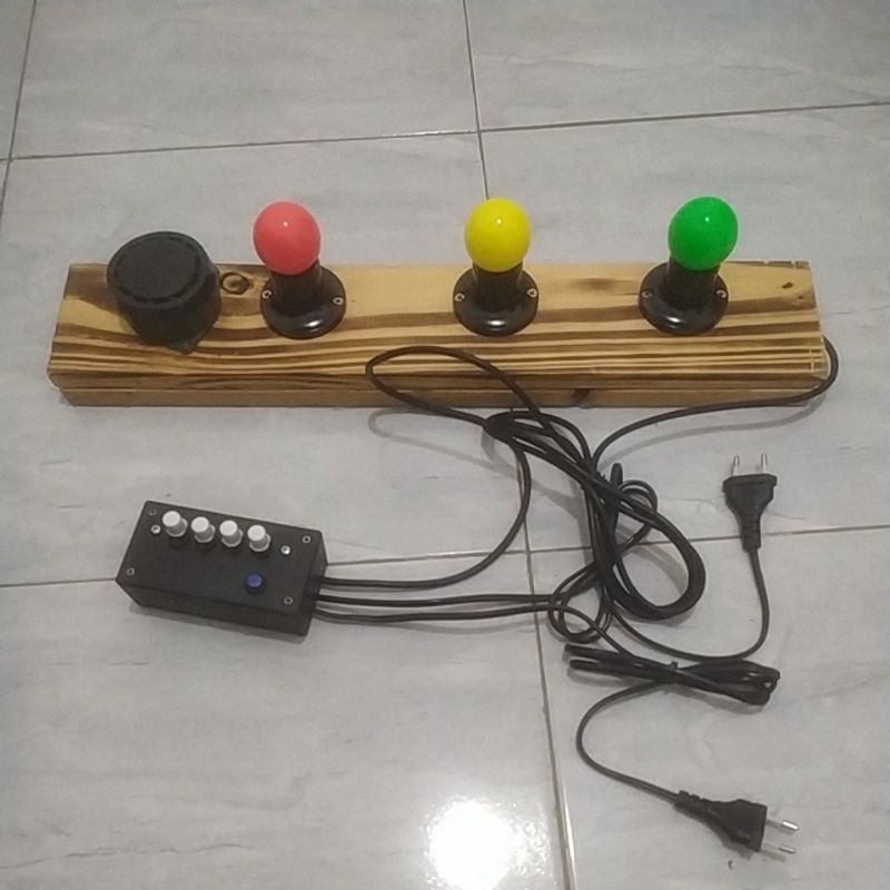 Bel Lampu isyarat lomba Tahfidz Tilawah MTQ tombol Juri 1-6meter