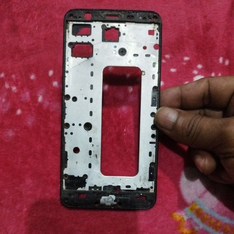 frame dudukan tatakan lcd SAMSUNG GALAXY J7 PRIME original copotan minus cuil sesuai foto