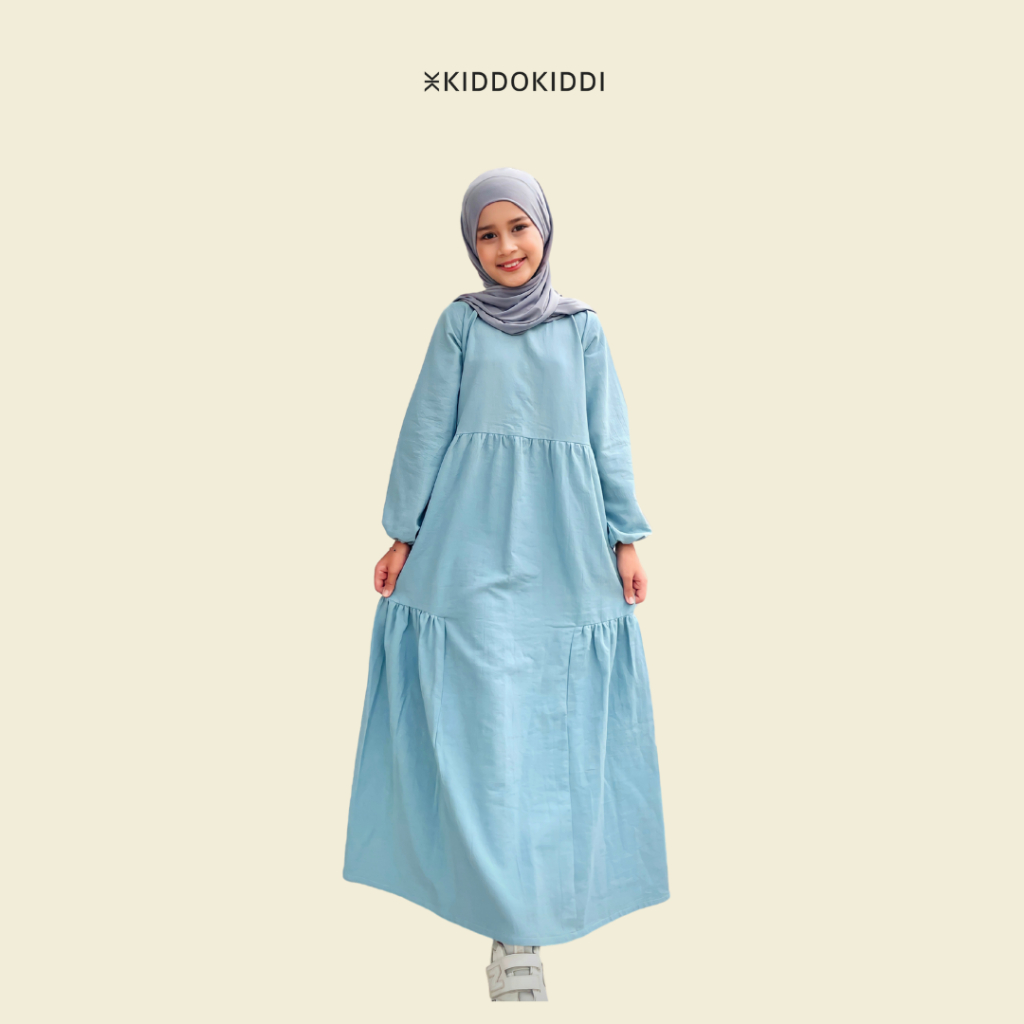 KIDDOKIDDI SADIA MAXI | GAMIS ANAK  | Dress anak perempuan  | baju muslim anak | pakaian muslim anak