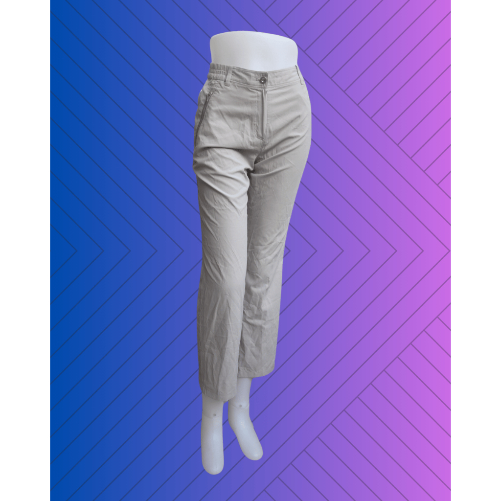 Zishen Sport golf long pants warna beige