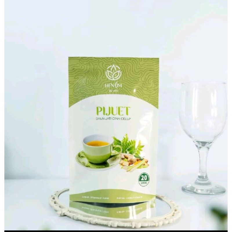 

TEH PIJUET ASLI/TEH DAUN JATI CINA ISI 20 KANTONG