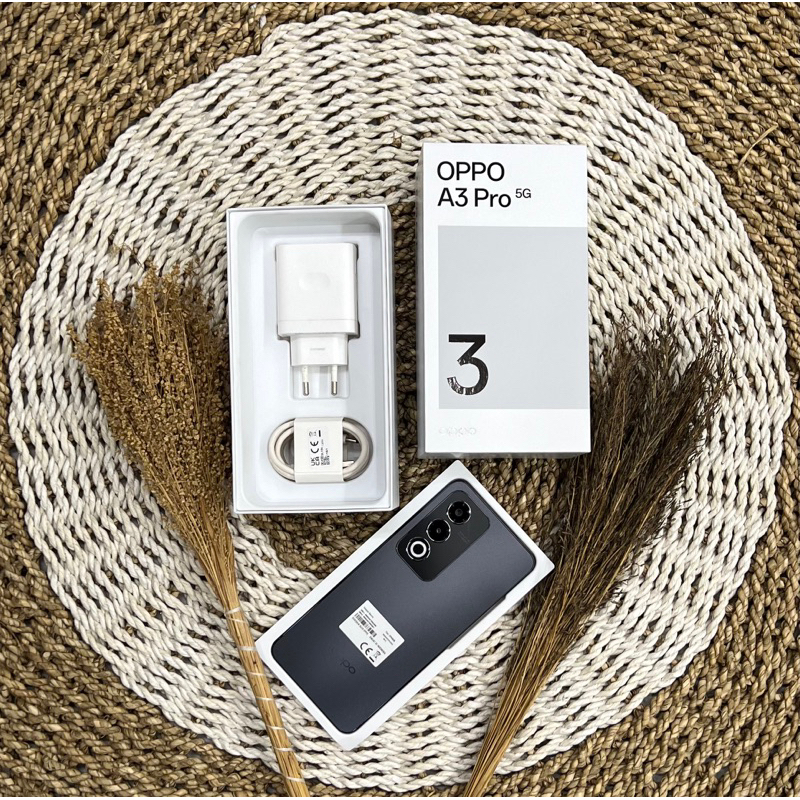 OPPO A3 PRO 5G 8/256 SECOND MULUS FULLSET ORI RESMI INDONESIA