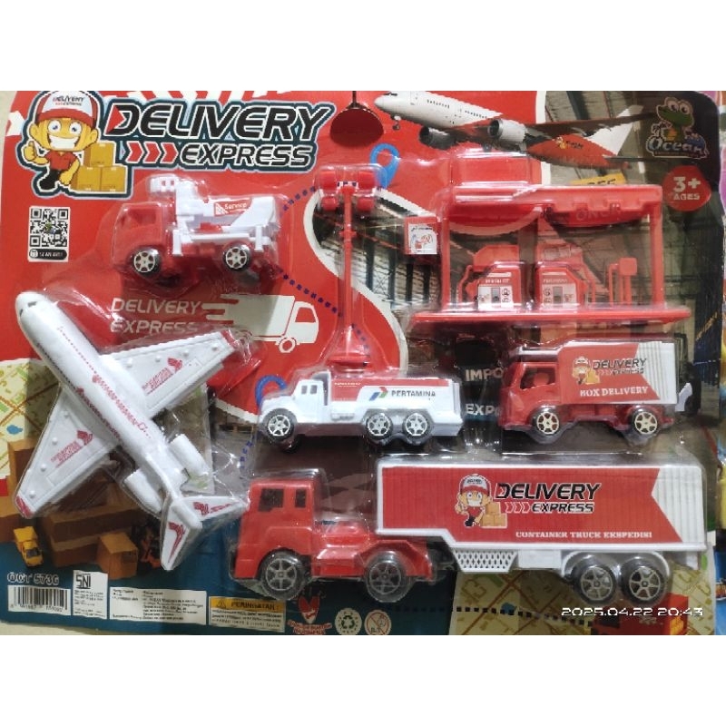 1SET MAINAN ANGKUTAN DELIVERI XPRES