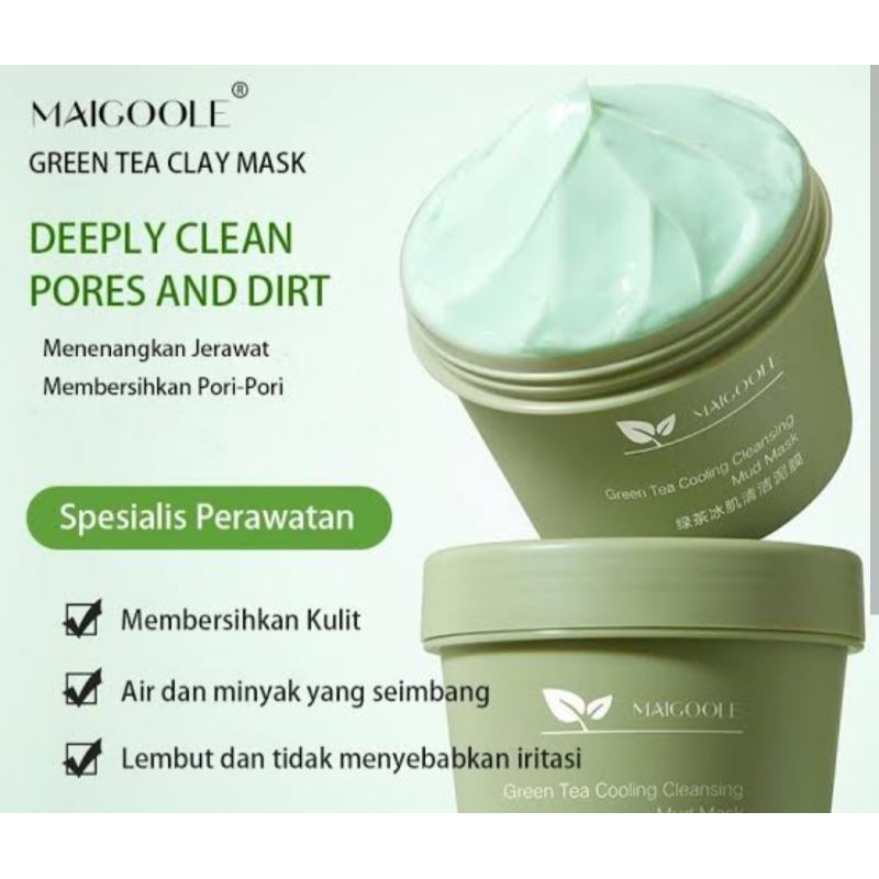 Maigoole (Green Tea Clay Mask)