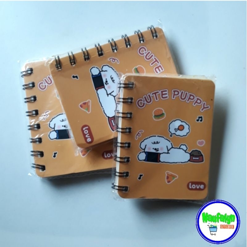 

Buku Catatan Mini Isi 75 Lembar Motif Kartun Lucu 8x10cm ( 1 pcs )