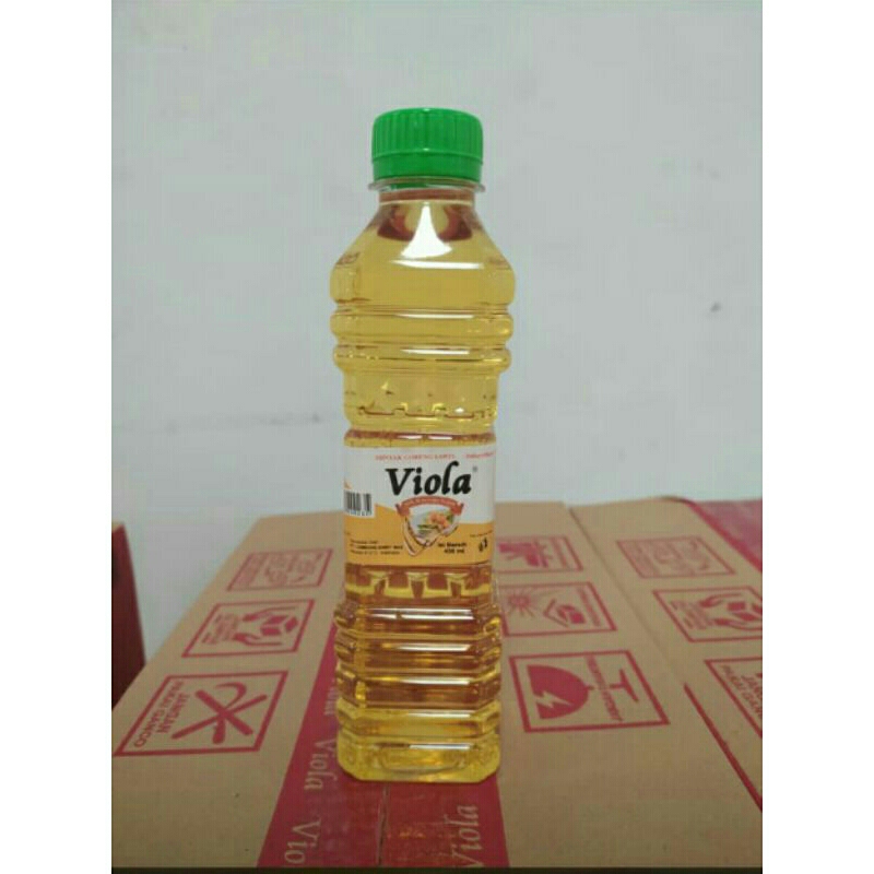

Minyak goreng viola 400 ml botol