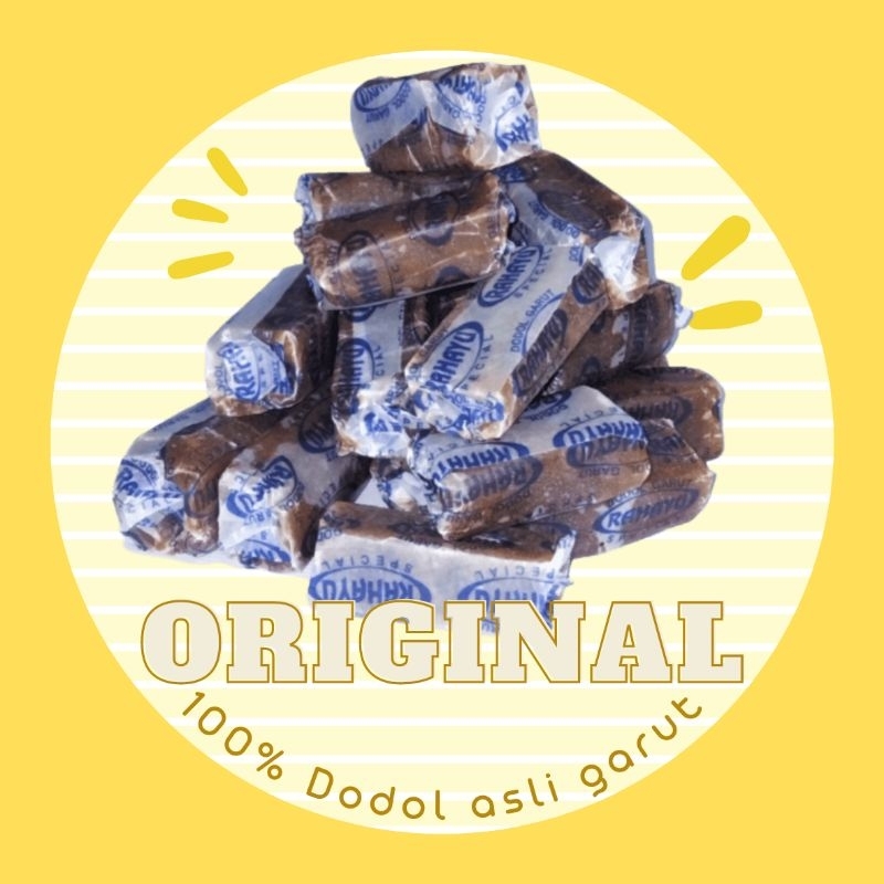 

Dodol Garut Kekinian 500g Asli Dodol Garut