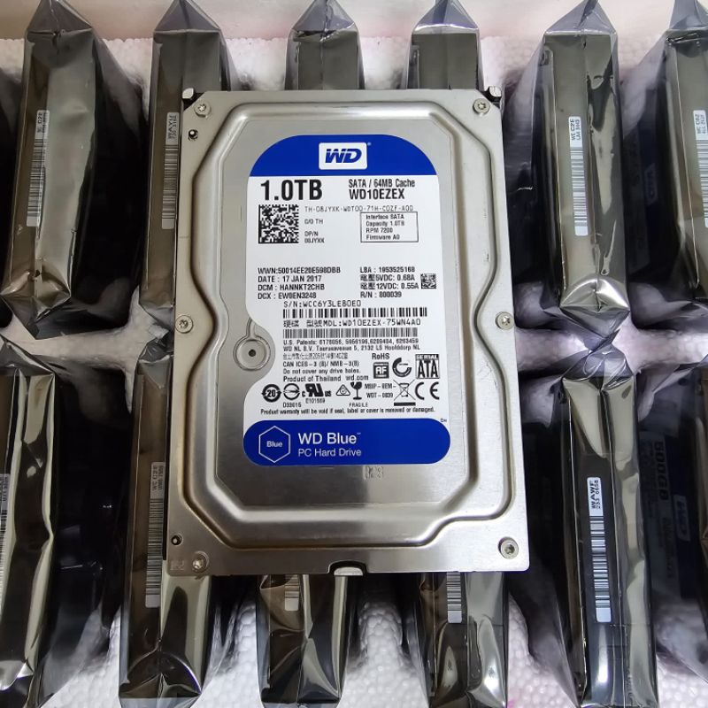 HARDISK PC CPU KOMPUTER  1TB /320GB/500GB WDC BLUE ORIGINAL GARANSI 3 BULAN TUKAR UNIT BARU_PROMO HD