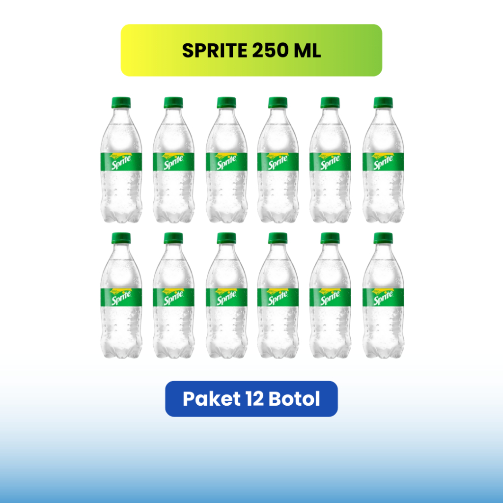 

Jual Sprite Ukuran 250 ml Paket 12 Botol
