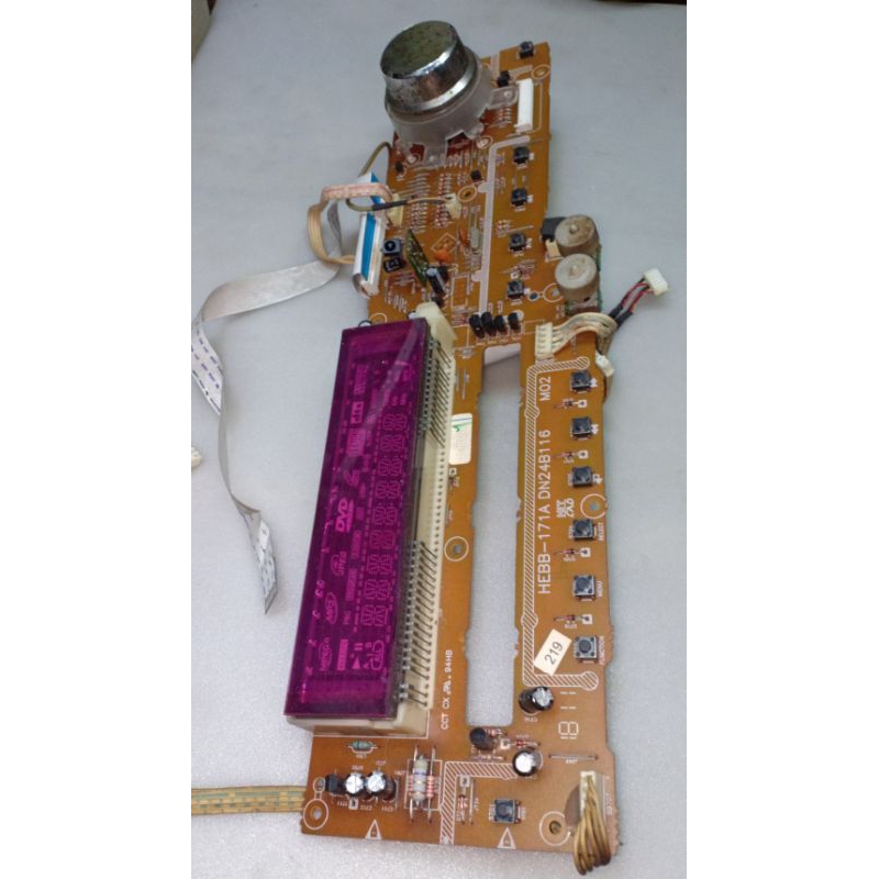 panel depan bigband Polytron bb3501 cabutan normal