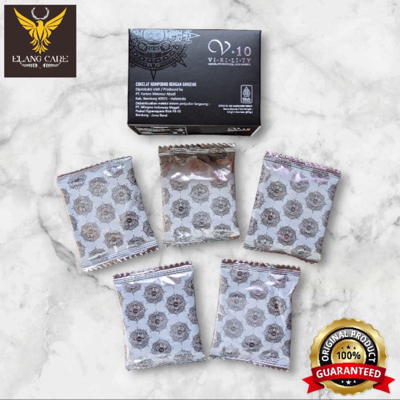 

New Coklat Cinta | Coklat Dengan Ginseng | V10 | 1 Box