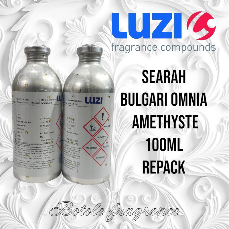 BIBIT PARFUME BULGARI OMNIA AMETHYSTE BY LUZI REPACK 100ML