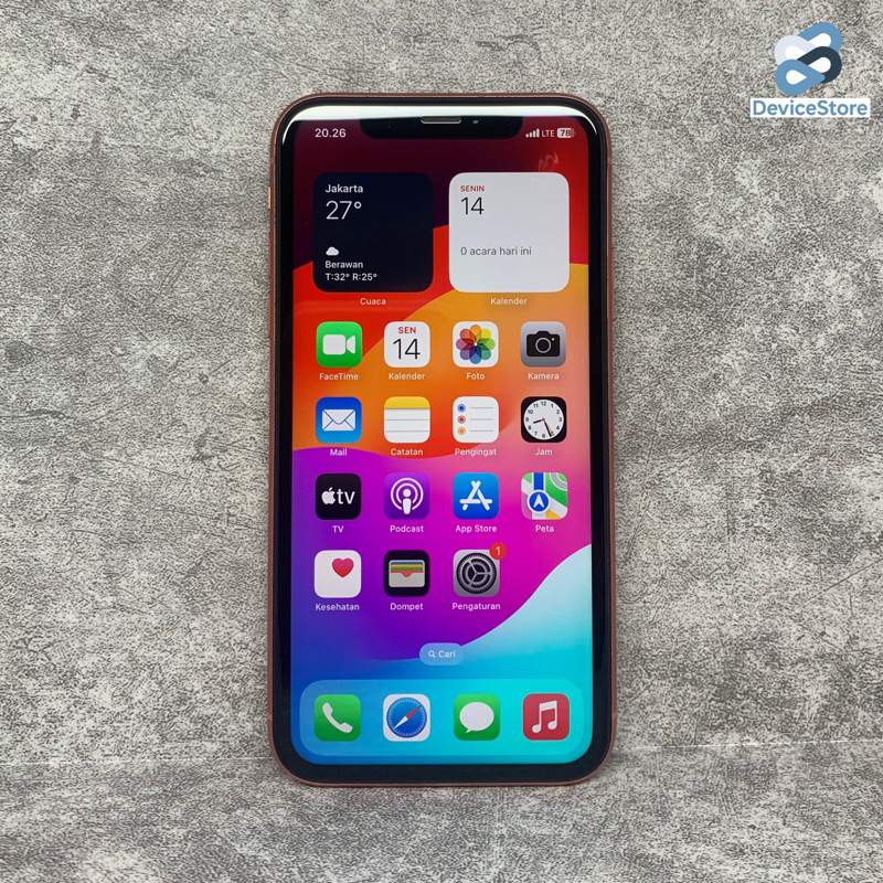 Smartphone iP XS / XS Max 64 128 GB Second Ex Resmi Inter Support All Operator