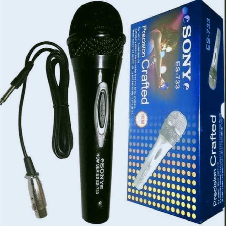 MICROPHONE MIC PROFESIONAL DINAMIC MIK KABEL VOKAL SUARA JERNIH COLOKAN BESAR BUAT KARAOKE