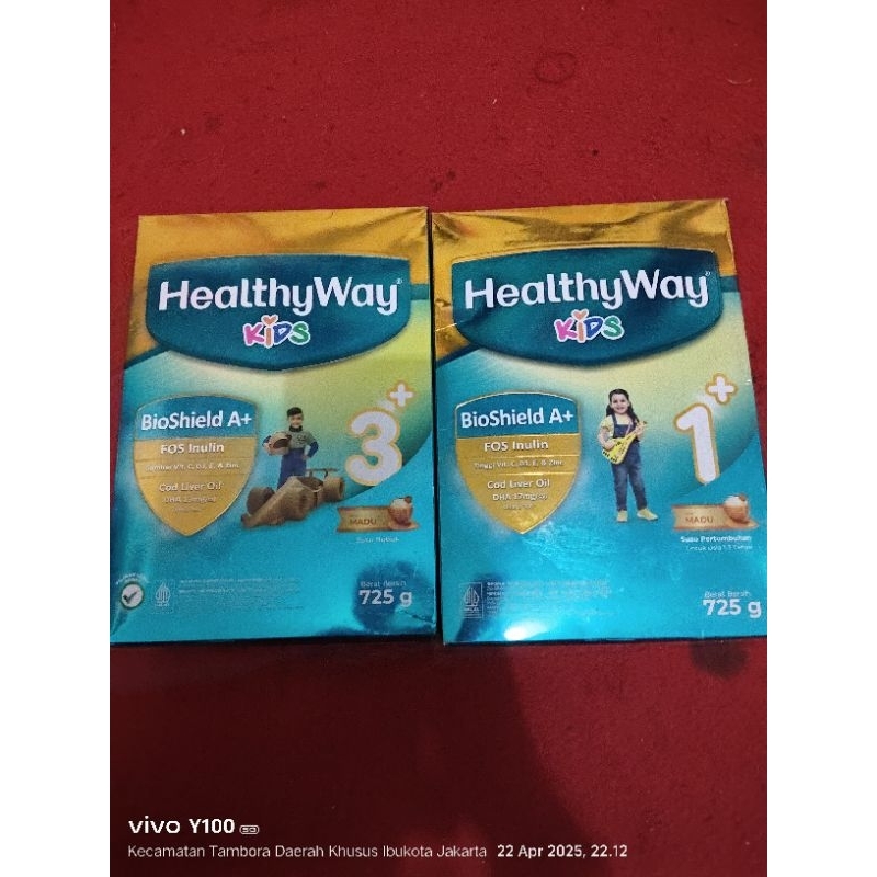 

Biostime Healthy way 1+ 3+ madu 725 gr