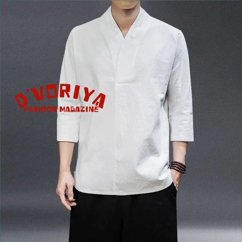 CARDIGAN OUTER KIMONO JEPANG PRIA WANITA COTTON