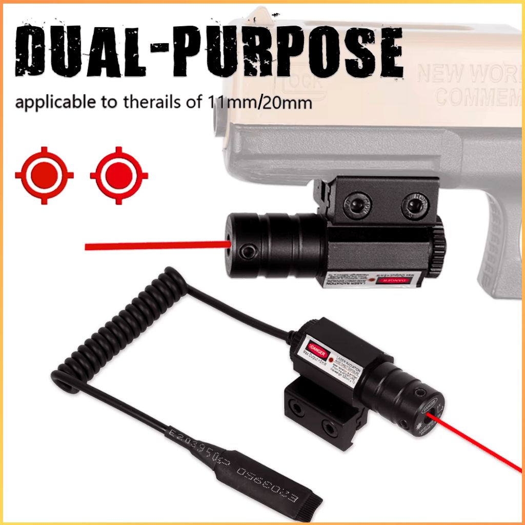 COD IRON JIA Laser Merah Tembak Lengkap Siang Malam Jarak Jauh Pcp Berburu Tactical Red 650nm GF01