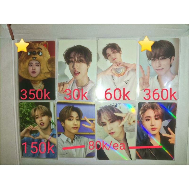please read description. jual pob han jisung jypshop dan ld jumatan maxident era