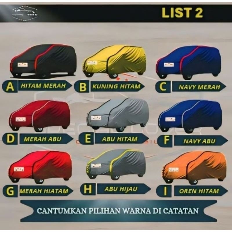 Body Cover Mobil Suzuki XL7/Selimut  Mobil  Suzuki XL7