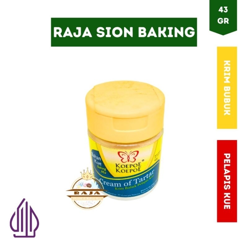 

Cream Of Tartar Koepoe Koepoe 43gr