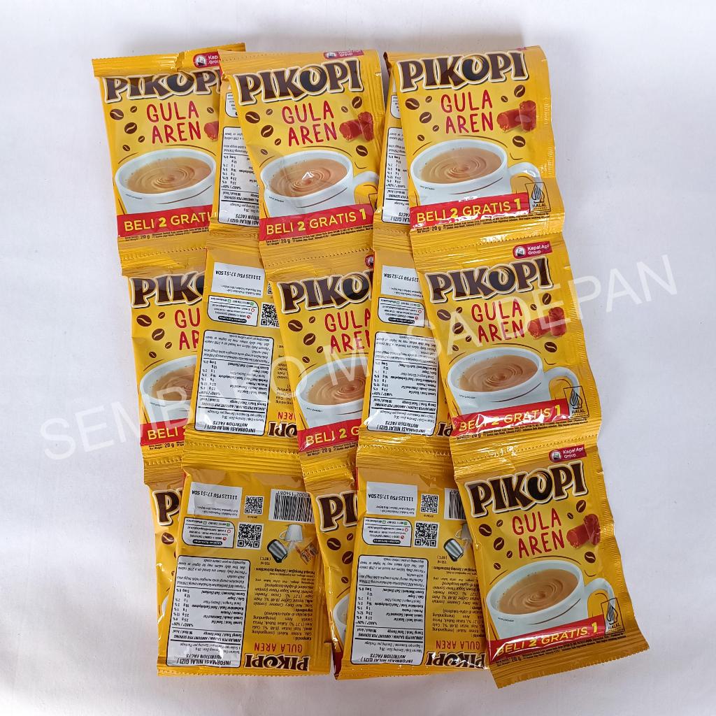 

Pikopi Gula Aren 20 g isi 15 saset