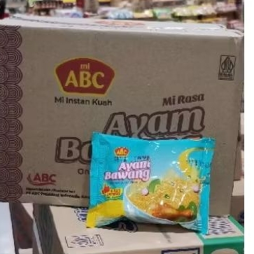

Mie ABC Ayam Bawang 5Pcs Free Ongkir