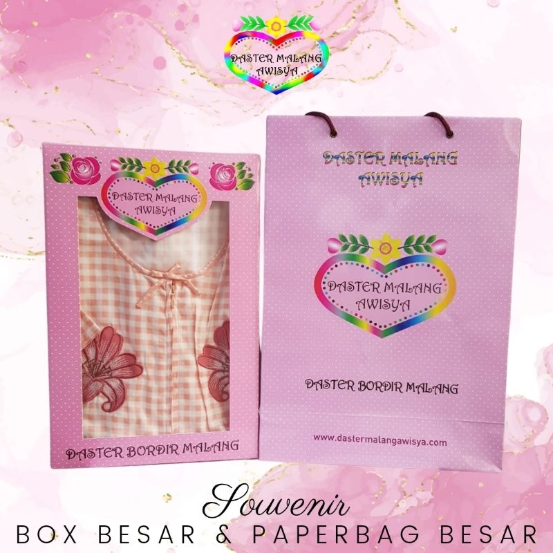 

Souvenir Box & Paperbag Besar Daster Malang Awisya