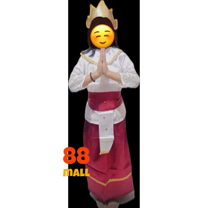 TERMURAH baju pakaian busana adat sumatera bandar lampung anak laki perempuan ukuran S M L XL XXL De