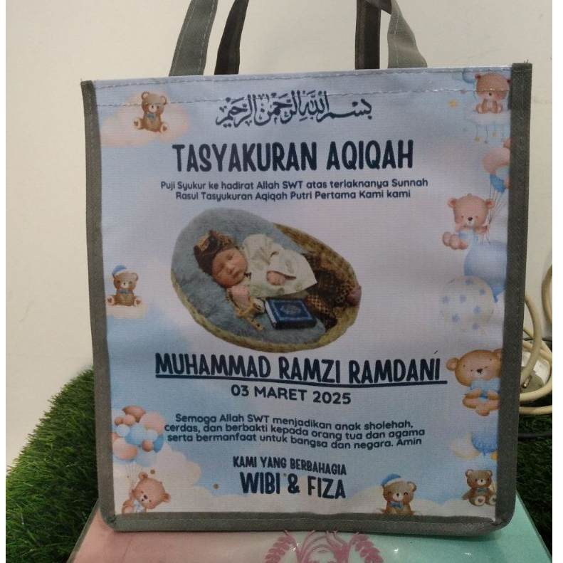 

tas ultah anak/tas ulang tahun/goodiebag/souvenir ulang tahun/hampers/tas aqiqah/tas berkat